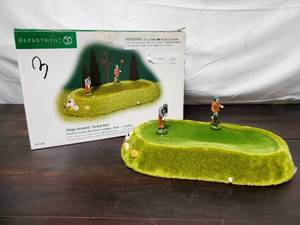 lot 89 image: Department 56 Village Animated Perfect Putt