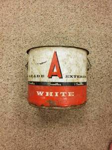 lot 61 image: Vintage paint can