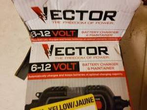 lot 27 image: Vector battery charger , maintainer, 612 volt.