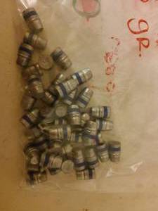 lot 91 image: .45 cal. Lead bullets, 220 gr.