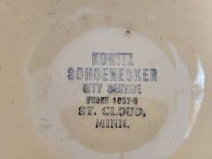 lot 4 image:  Kowitz Schoenecker City Service Advertsing Bowl