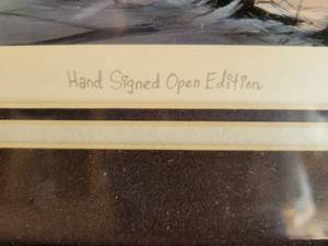 lot 1 image: Terry Redlin Signed & Numbered original Print The Sharing Season