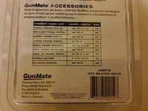 lot 123 image: Gunmate  2 mag holster, new