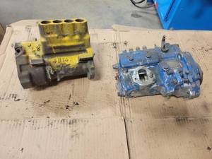lot 182 image: Caterpillar 4N147 Injection Pump Case and CAV P53132 Diesel Injection Pump