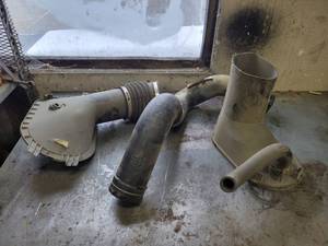lot 198 image: Ford Air Box and Tube - See Pictures for Part #s