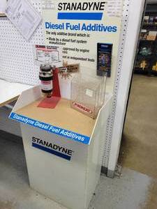 lot 208 image: Stanadyne Fuel Additive Display, Fuel Manager Display and More