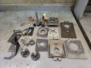 lot 71 image: Lot of Injection Pump Mounts and Specialty Tools