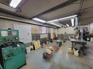lot 276 image: (8) Sheets of Pegboard and Peg Hooks on Wall - Includes Boards Numbered 4,5,6,6B,7,8,9,10 - Bring tools to Remove