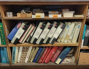 lot 211 image: (3) Shelves of Assorted Manuals