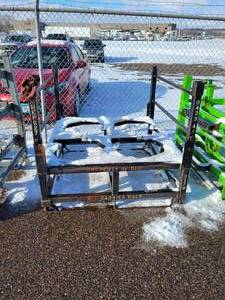 lot 21 image: Detroit NFD Rear Carrier Rack - Approx. 48 x 48 x 42