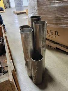 lot 274 image: (5) Pieces of 4 Exhaust - Up to 23-12 Long