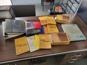 lot 278 image: Lot of Caterpillar Parts Manuals and More