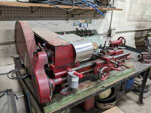 lot 1 image: South Bend Tabletop Metal Lathe - 9 Swing and 36 Bed - 115V - Works Great - SEE VIDEO