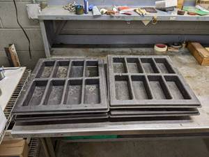 lot 64 image: (4) DIPACO Parts Trays