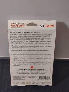 lot 41 image: Clearance Item KT TAPE Recovery  Wave Electromagnetic Pain Relief