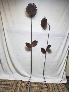 Sunflower Metal Yard Art