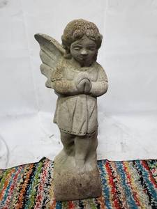 Cement Angel Figurine