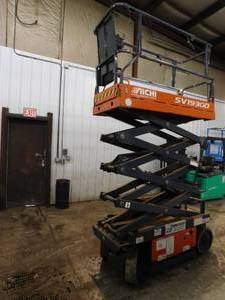 lot 8 image: 2014 Aichi SV1930D Scissor Lift