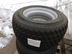 lot 34 image: 4 - Used OTR Pneumatic Tires 3316 LL 500 on Rims