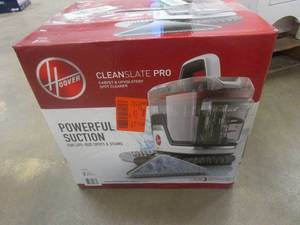 lot 338 image: HOOVER CleanSlate Pro Portable Carpet and Upholstery Spot Cleaner (OPEN BOX)