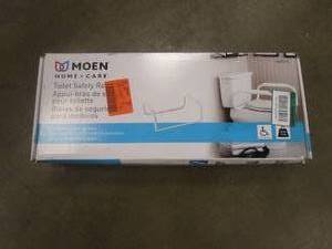 lot 348 image: MOEN Home Care 23.25 in. Toilet Safety Bar in Glacier (OPEN BOX)