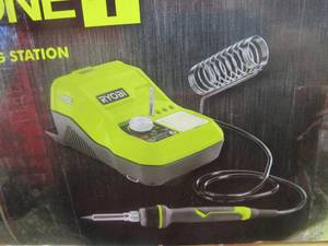 lot 409 image: RYOBI ONE 18V Hybrid Soldering Station (Tool-Only) (NICE CONDITION)