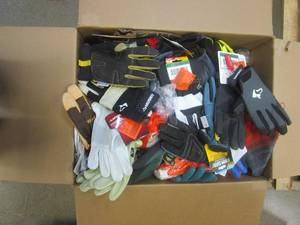 lot 425 image: Full Bin of Gloves (DIFFERENT SIZES, COLORS & BRANDS)