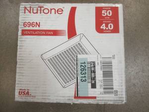 lot 96 image: Broan-NuTone 50 CFM CeilingWall Mount Bathroom Exhaust Fan - SOLD AS IS