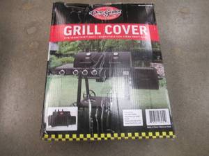 lot 123 image: Char-Griller Texas Trio Grill Cover - SOLD AS IS
