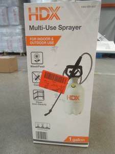 lot 161 image: HDX MULTI-USE SPRAYER, 1 Gallon - SOLD AS IS