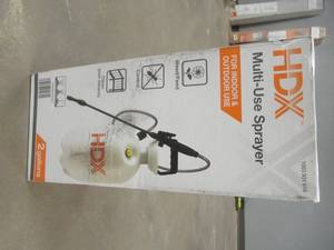 lot 27 image: HDX 2 Gal. Pump Sprayer - SOLD AS IS