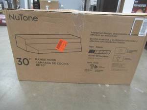 lot 55 image: Broan 30 Range Hood in White - SOLD AS IS