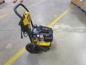 lot 476 image: DEWALT 3300 PSI 2.4 GPM Gas Cold Water Pressure Washer with HONDA GCV200 Engine (RUNS, MISSING HOLDER FOR WAND AND EXTENSION FOR WAND)