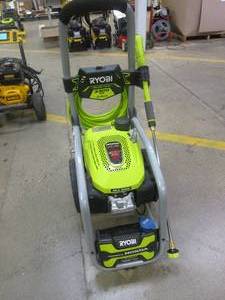 lot 477 image: RYOBI 3300 PSI 2.5 GPM Cold Water Gas Pressure Washer with Honda GCV200 Engine (NICE CONDITION, RUNS)