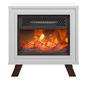 lot 34 image: Twin Star Home Duraflame 400 sq. ft. Tabletop Electric Stove in White, 1006854962 - SOLD AS IS
