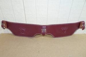 lot 31 image: Occidental Leather Wool Lined Hip Pads for Tool Belt -Size Medium
