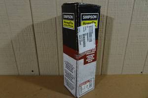 lot 44 image: Simpson Strong-Tie Anchor Systems 1x9 Zinc Wedge Anchors -5 Pack