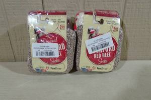 lot 63 image: 4 Pairs Fox River Rockford Red Heel Socks -XL