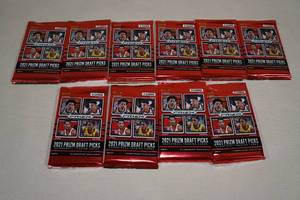 lot 150 image: 10 Packs 2021 Panini Prizm Draft Picks Basketball Cards
