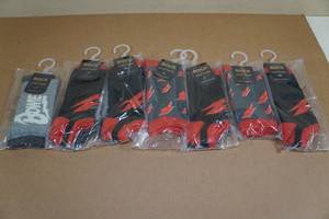 lot 171 image: 11 Pairs Rock By Junk Food Socks -3 Crew, 8 Pairs Ankle -Sock Size 9-11 - Bowie