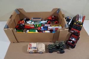 lot 196 image: Assorted Toy TrucksCarsPlanes