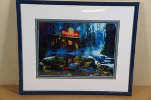 lot 210 image: Limited Edition Budweiser Frogs Framed Cel