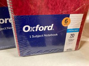 College Ruled Notebooks