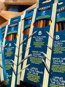 Multicultural Colored Pencils