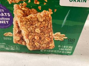 Oats N Honey Crunchy Bars
