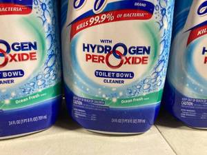 Hydrogen Peroxide Toilet Cleaner