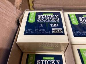 Yellow Sticky Pads