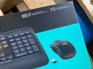 Logitech Wireless Keyboard and Mouse