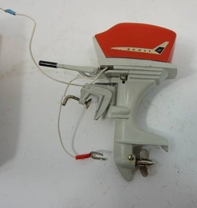 RARE Vintage Toy K&O Fleetline Scott-Atwater Model Outboard Motor