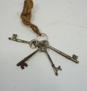Set of Four Skelton Keys